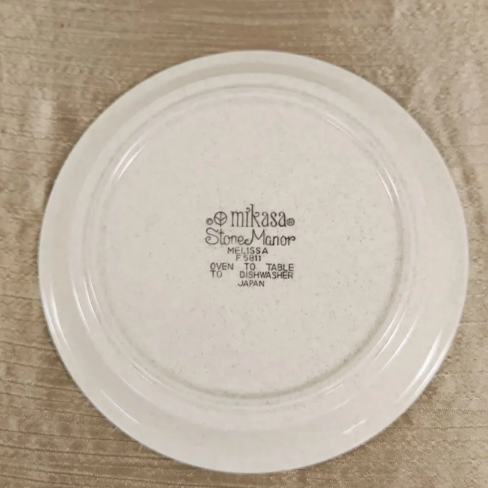 Mikasa Stone Manor Melissa F5811 Salad Dessert Plate 7 5/8